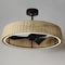 Maxim Lighting Fandelight, 120V, Natural Rattan, 35.75 in W 61014NADBZ - alternate 2